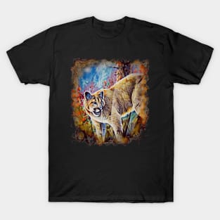 Flashy Big Cat T-Shirt